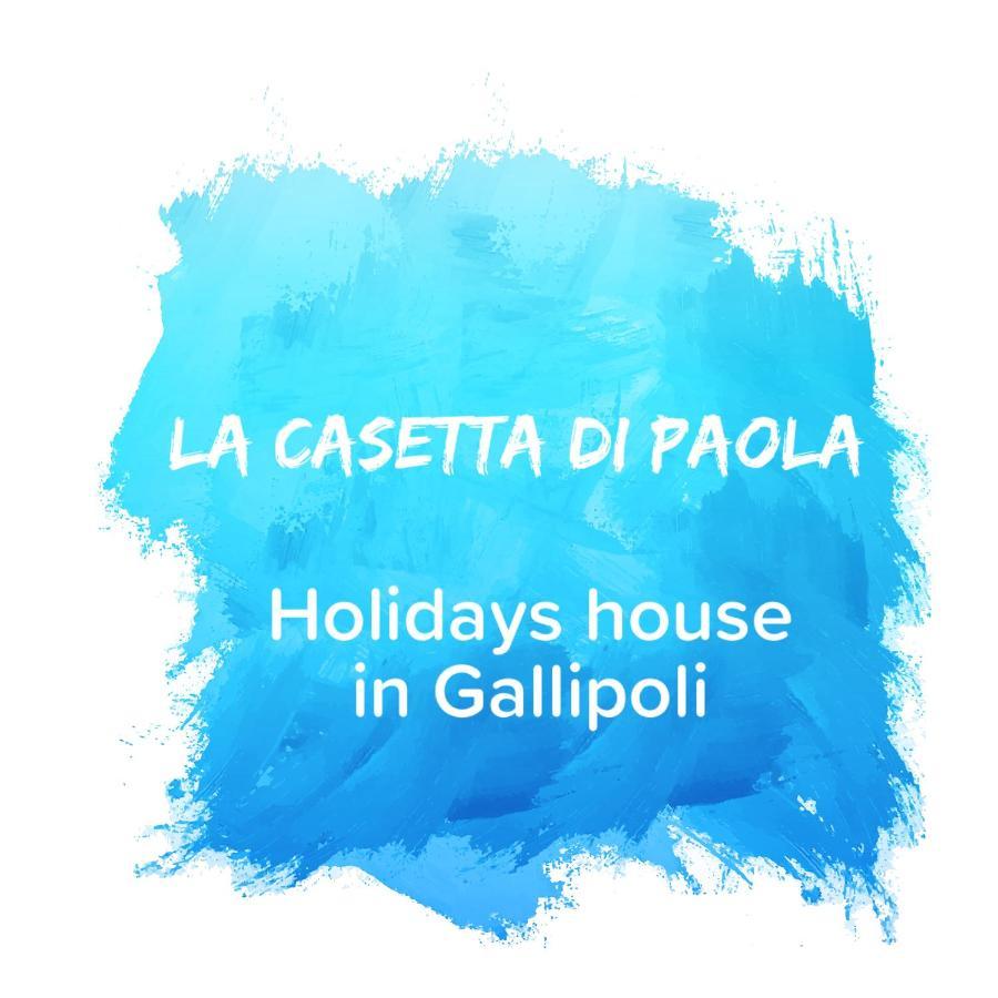 La Casetta Di Paola Gallipoli Buitenkant foto